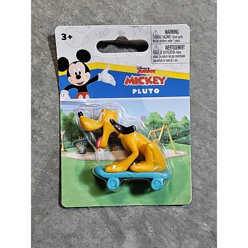 New Disney Junior Mickey Mouse Funhouse Pluto Collectible Figure Cake Topper‎